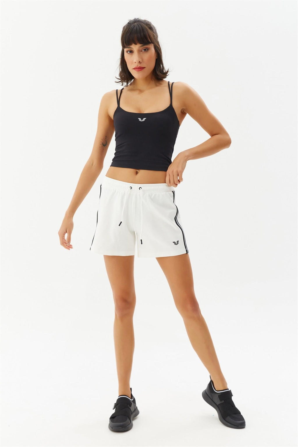 Women's Strappy Cami Crop-Top