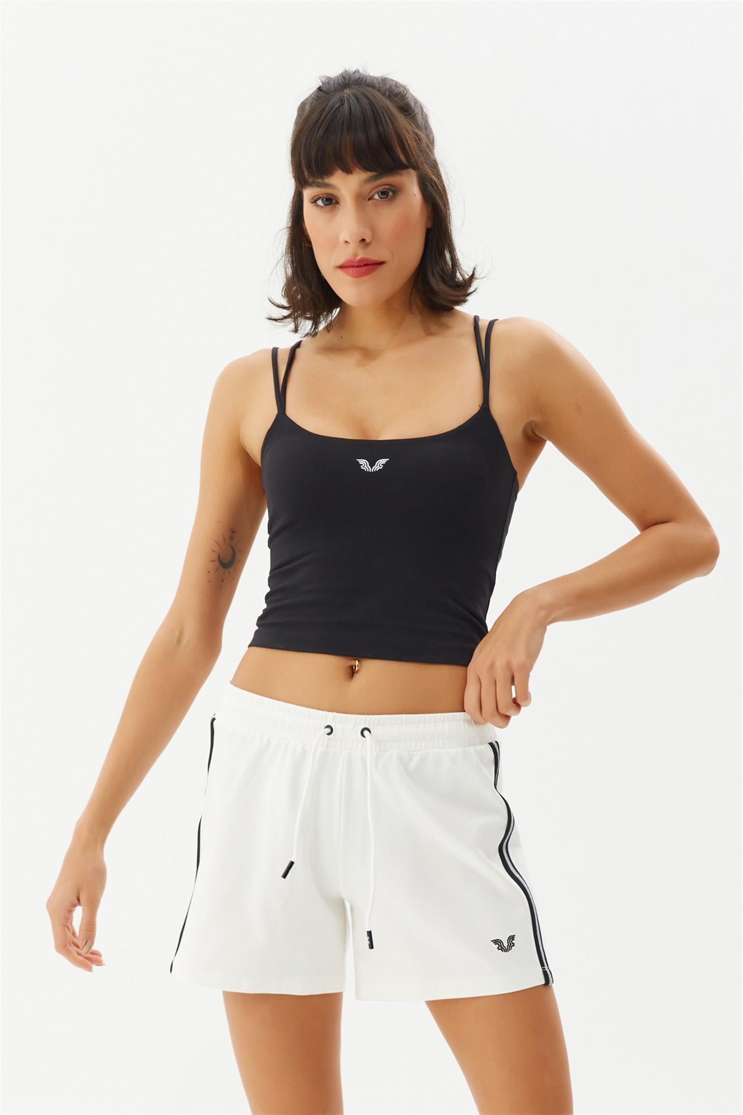Women's Strappy Cami Crop-Top