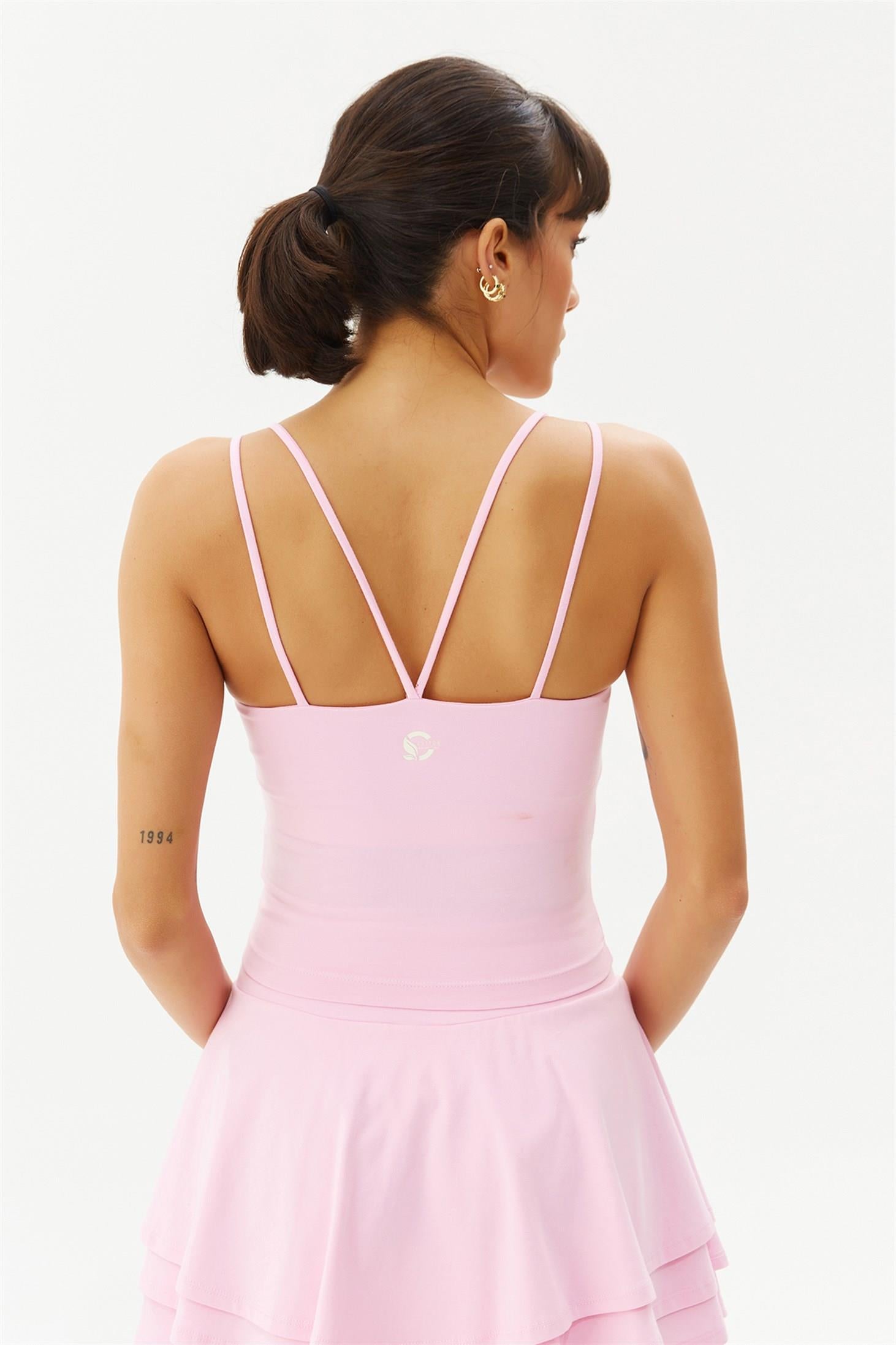 Women's Strappy Cami Crop-Top
