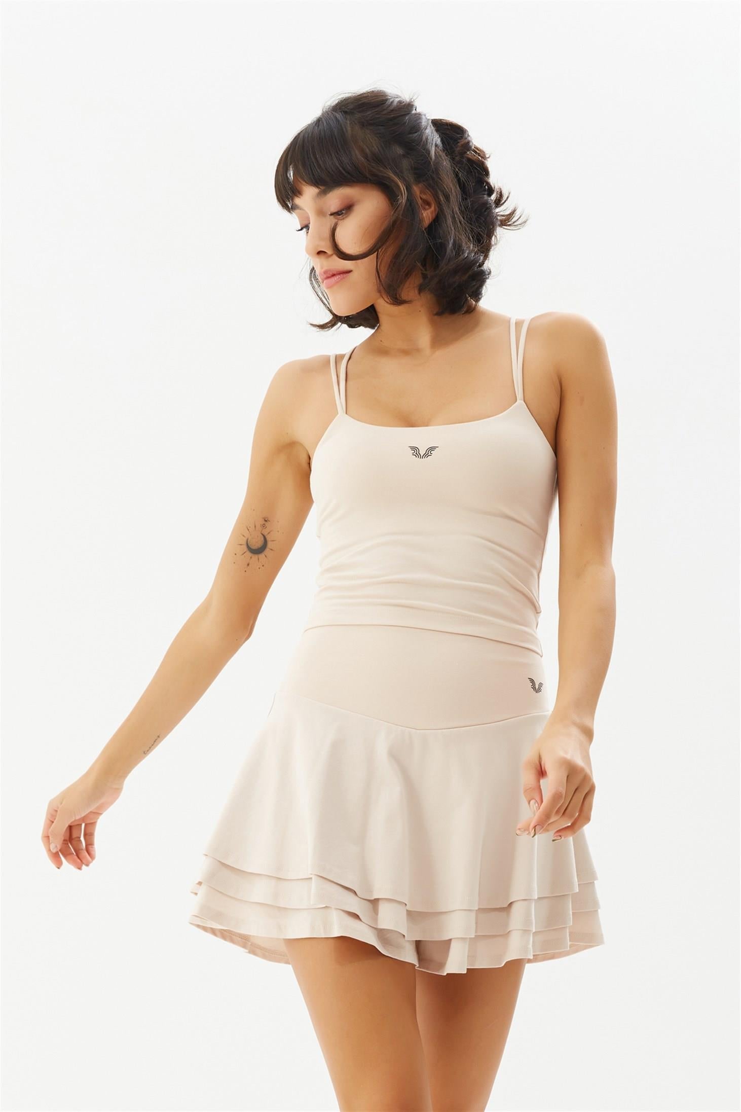 Women's Strappy Cami Crop-Top