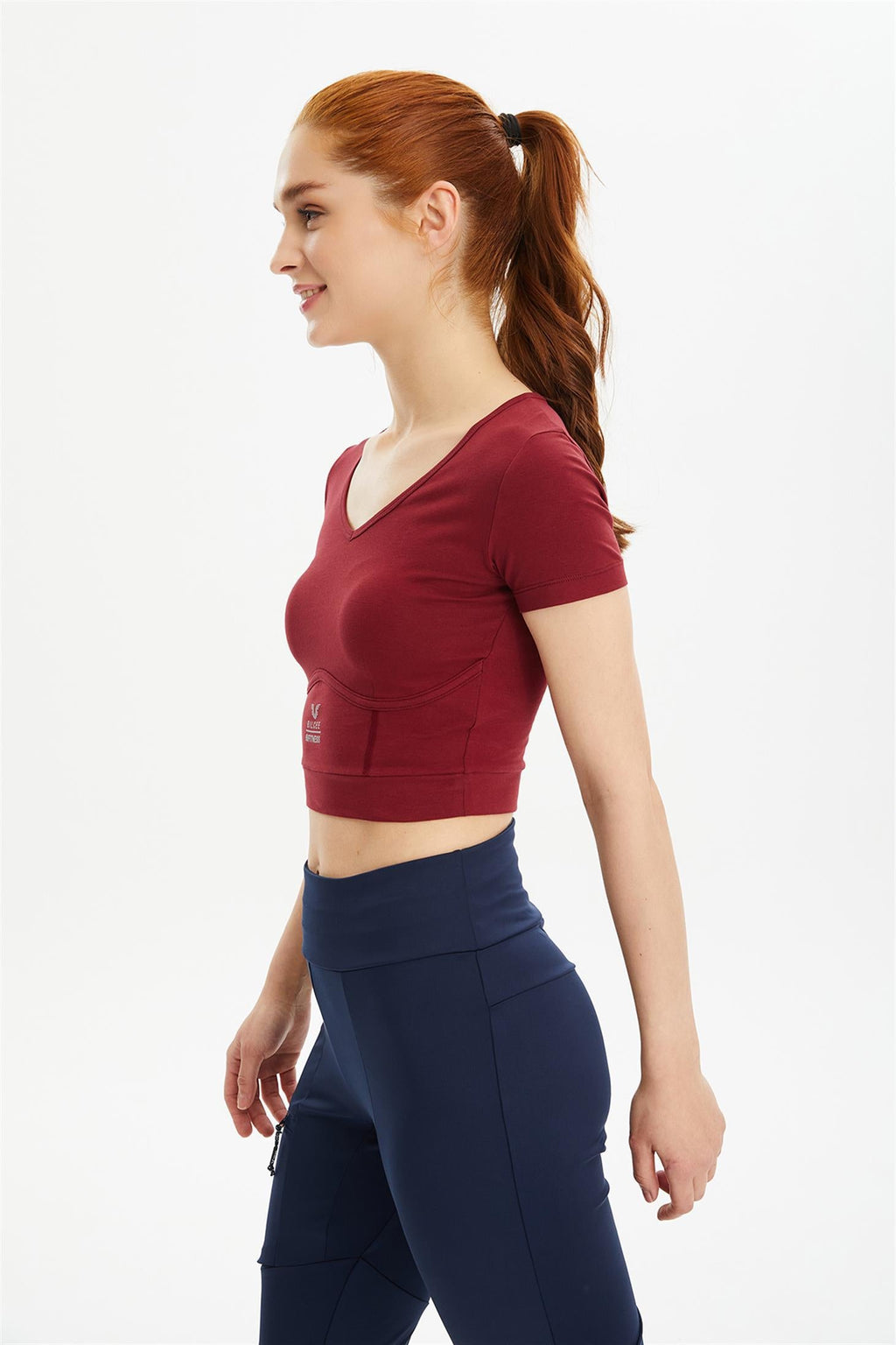 Women's Breathable Active Crop-Top