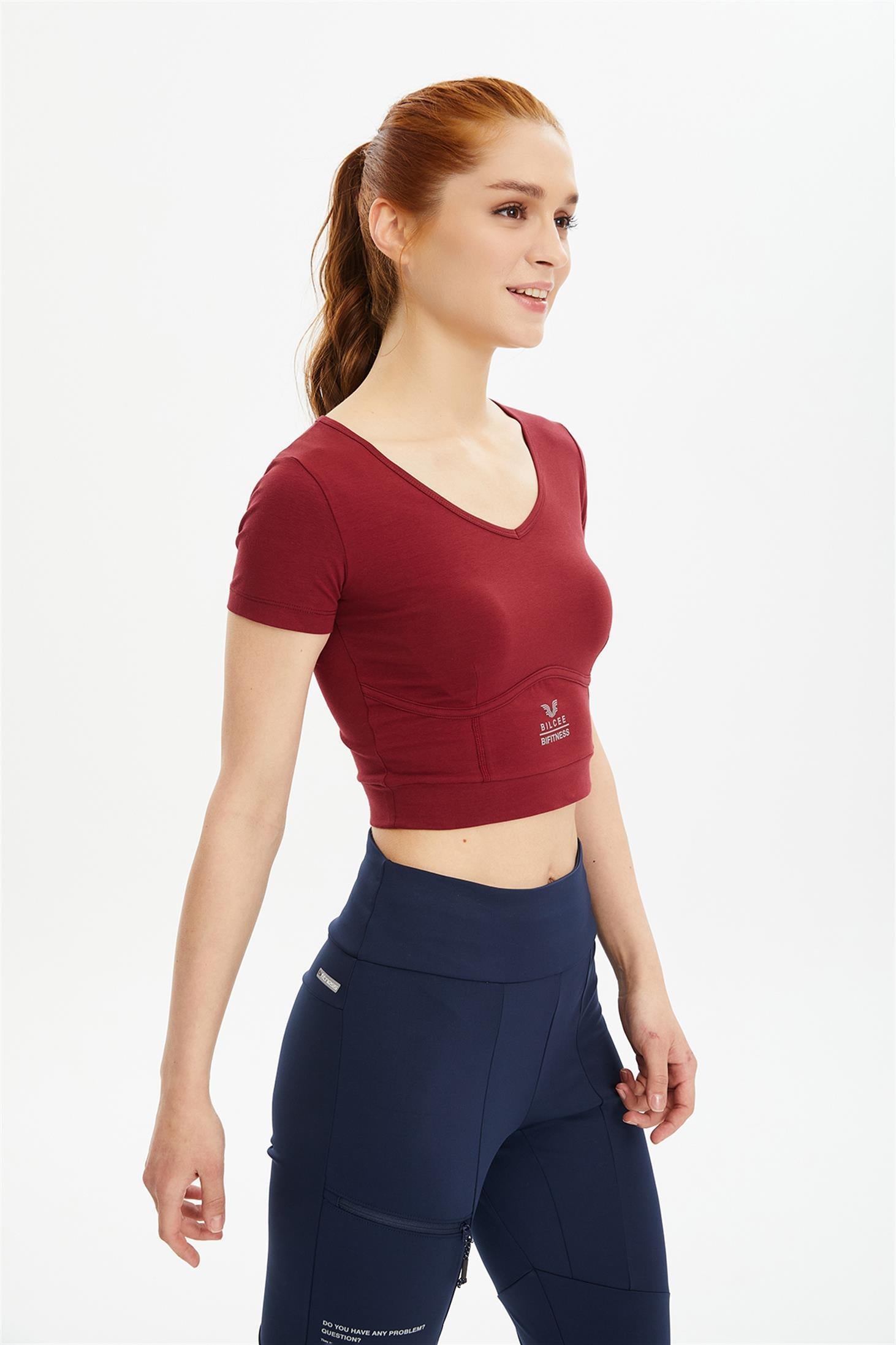 Women's Breathable Active Crop-Top