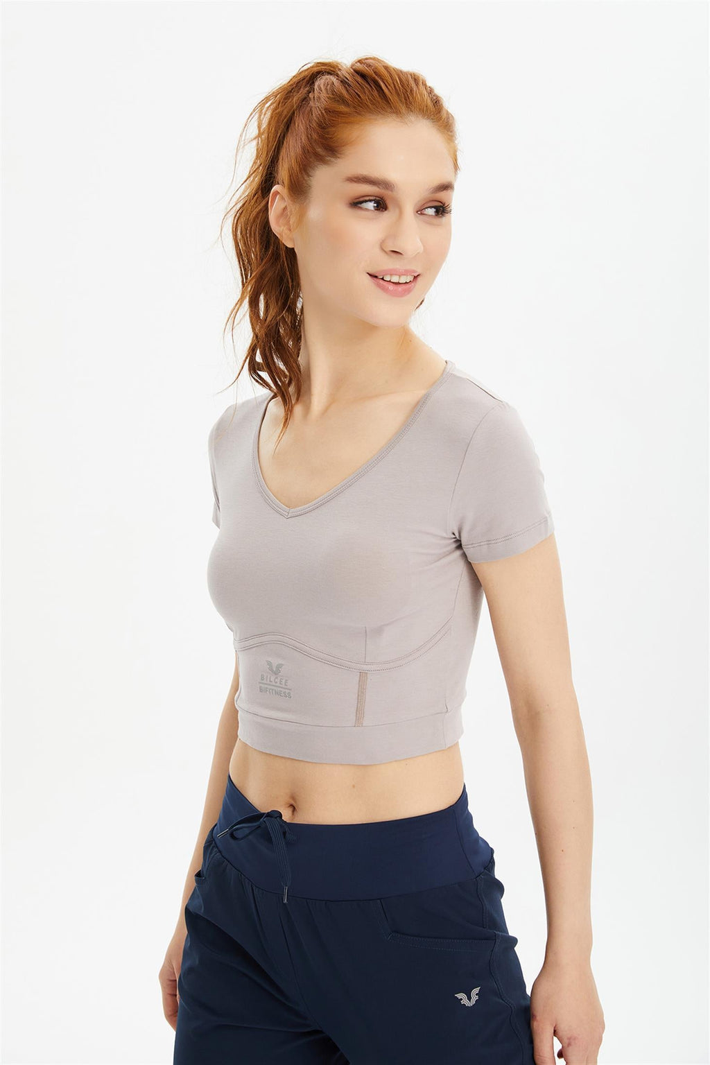 Women's Breathable Active Crop-Top