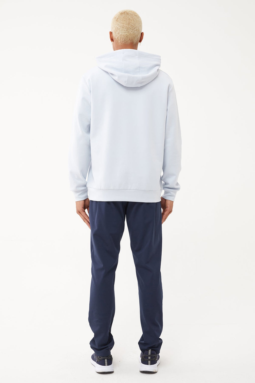 Men's Front Flock Printed Hoodie