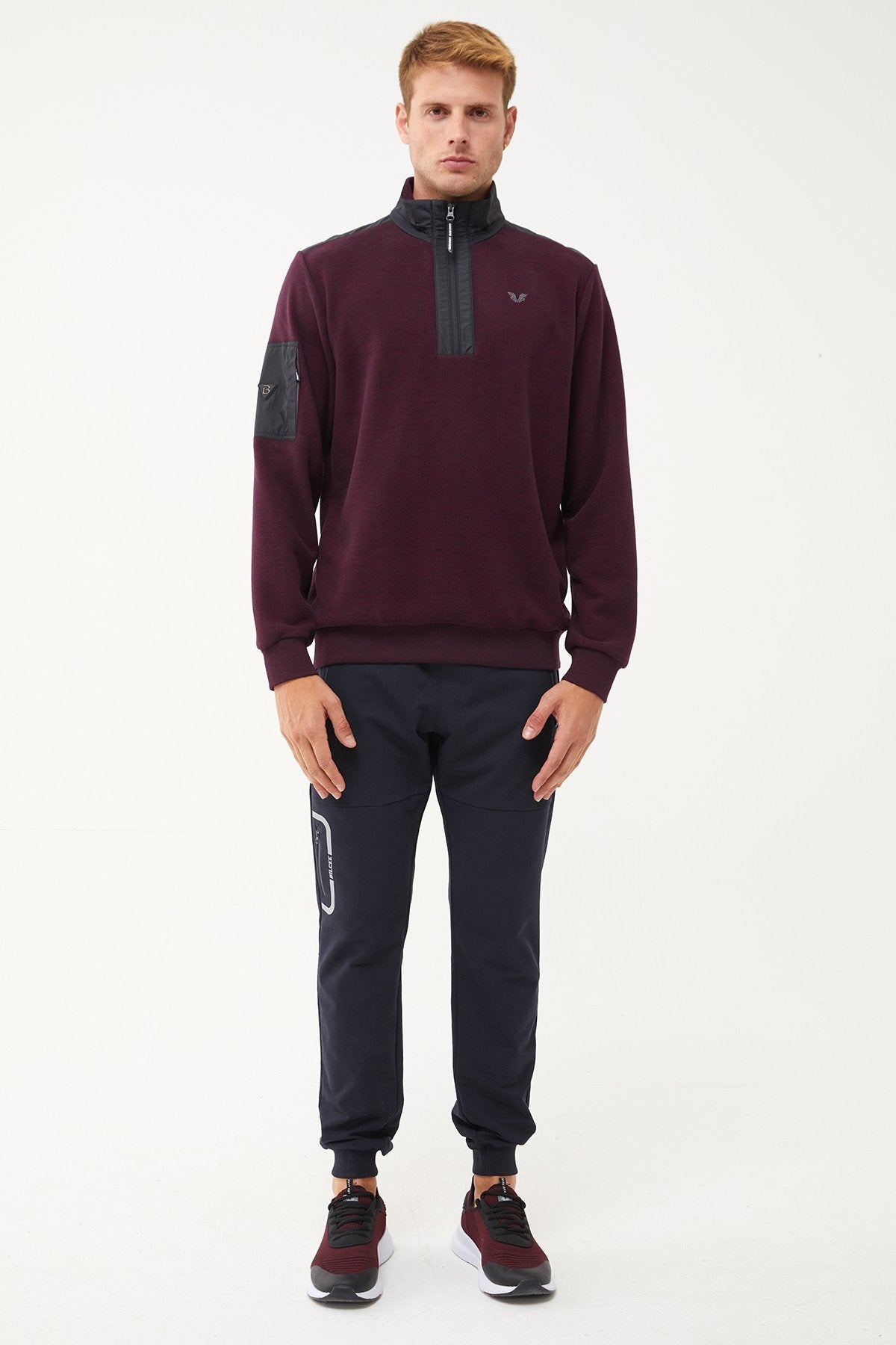 Men's Half Zipper Hoodie