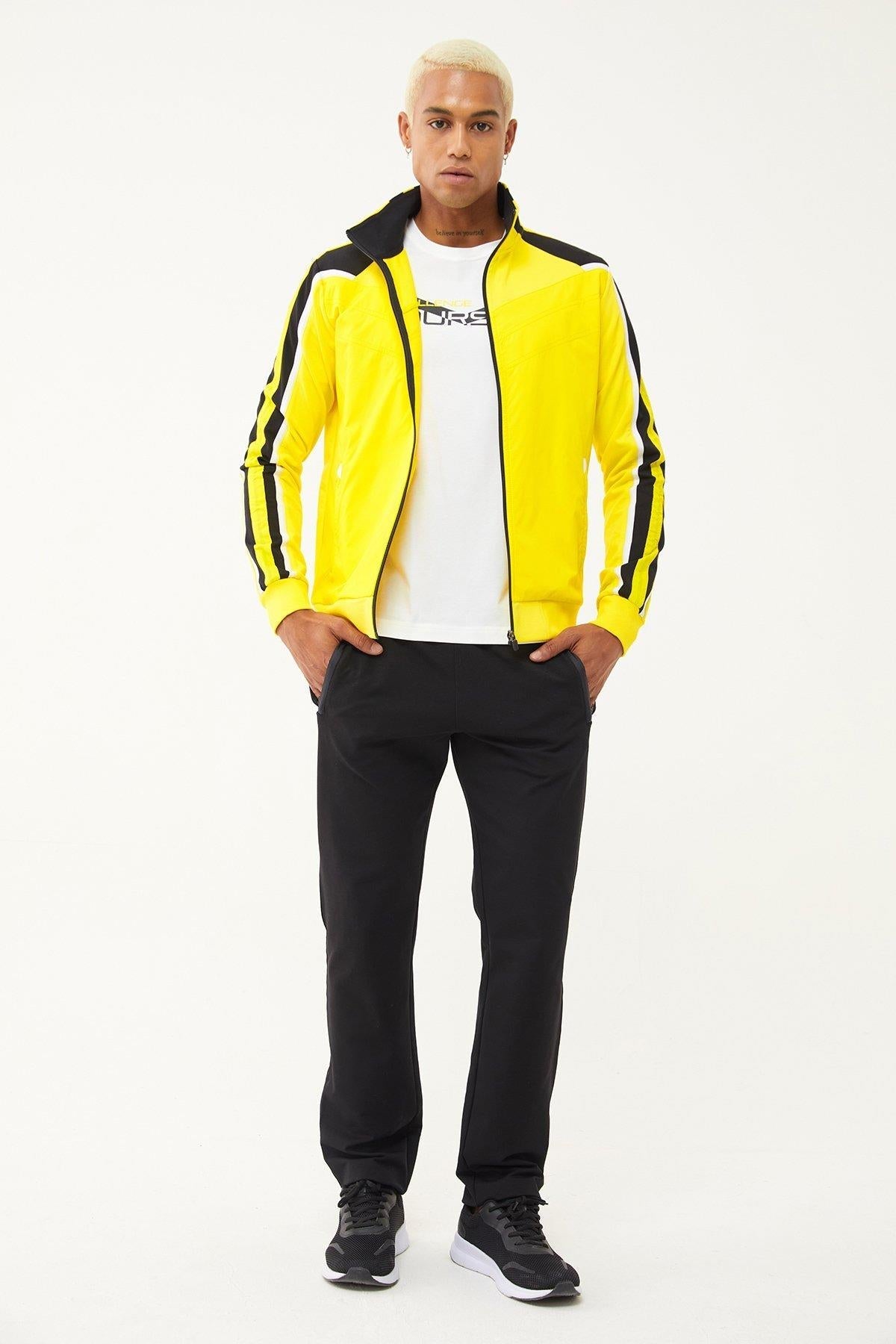 Men's Knitted 3 Piece Tracksuit