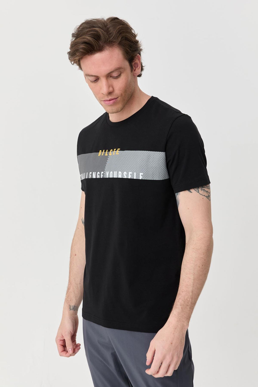 Men's Lycra Cotton T-Shirt