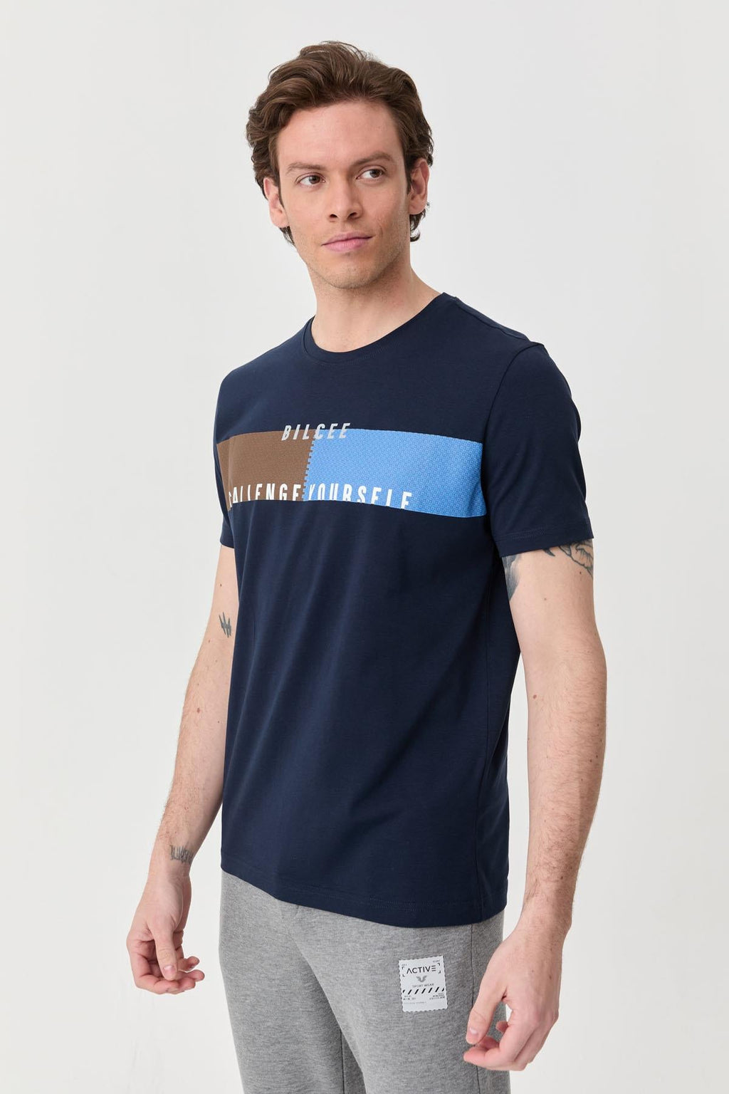 Men's Lycra Cotton T-Shirt