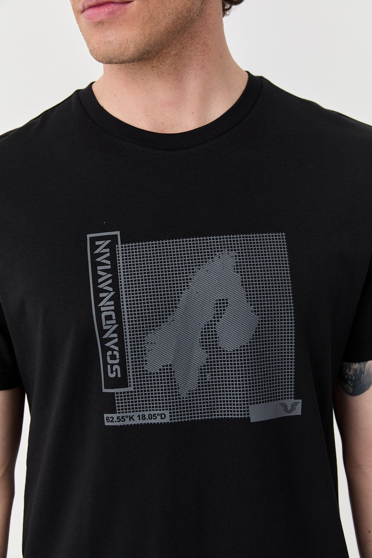 Men's Printed Cotton T-Shirt
