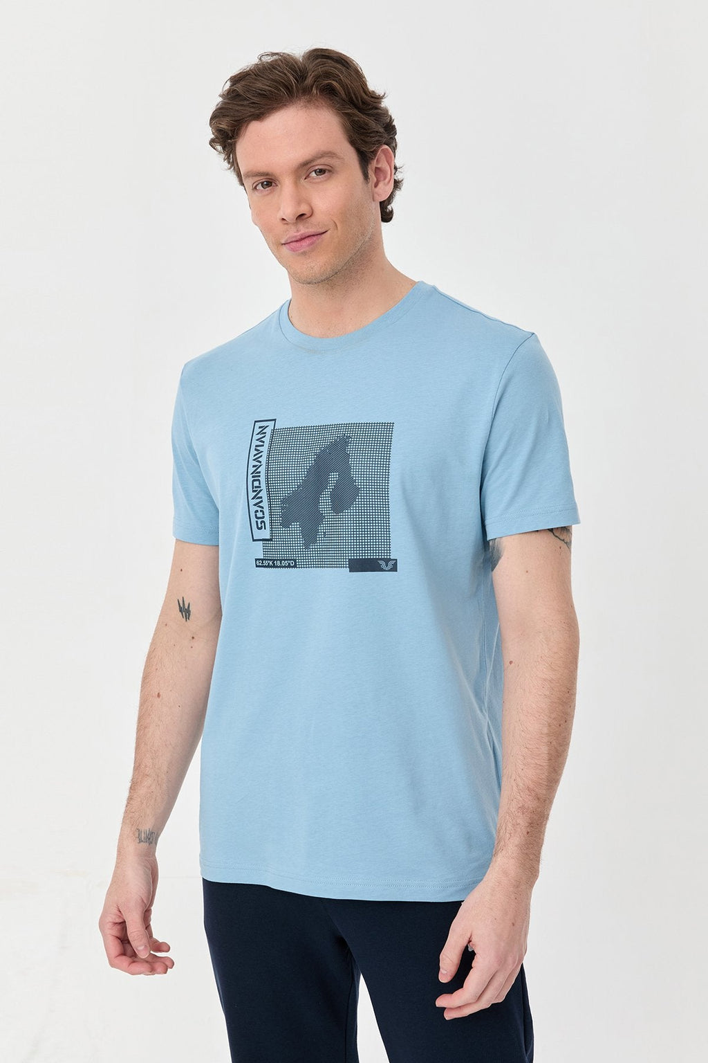 Men's Printed Cotton T-Shirt
