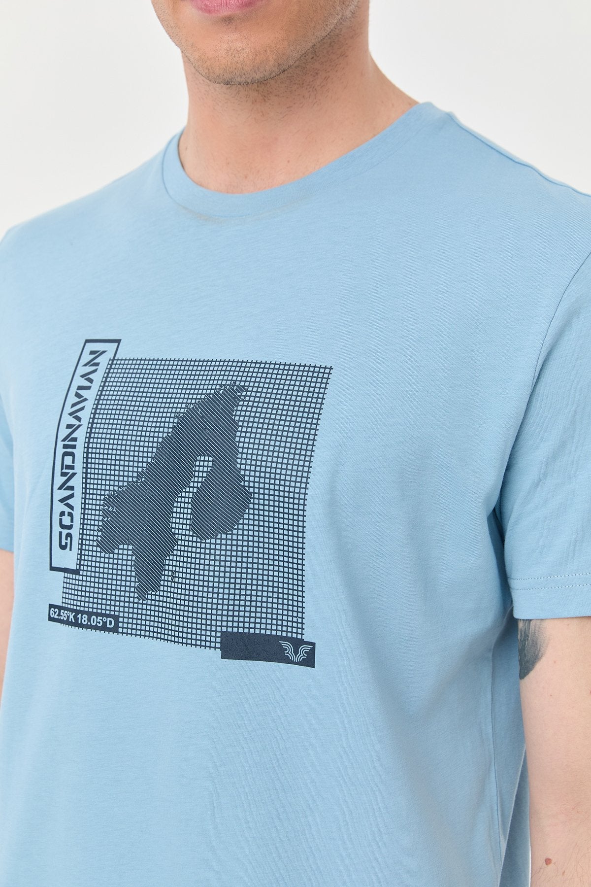 Men's Printed Cotton T-Shirt