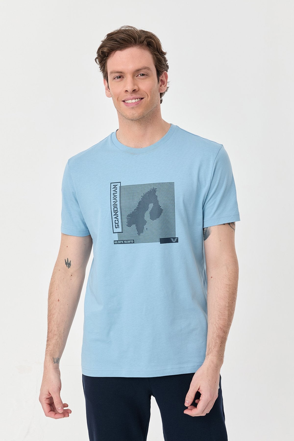 Men's Printed Cotton T-Shirt