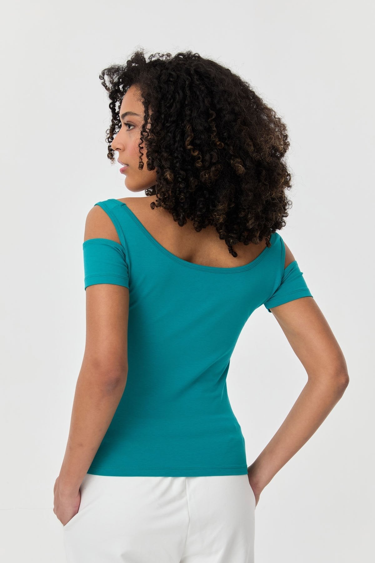 Women's Cotton Lycra Athlete T-Shirt