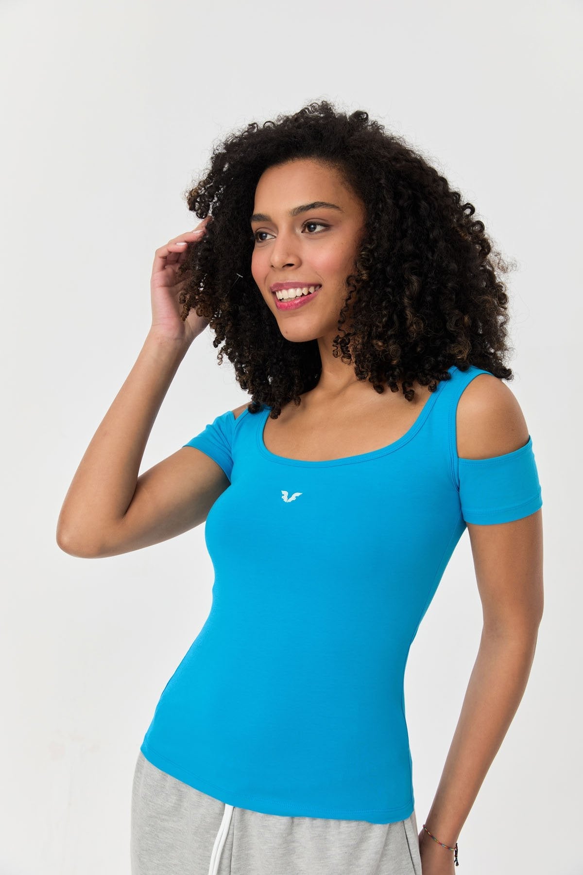 Women's Cotton Lycra Athlete T-Shirt