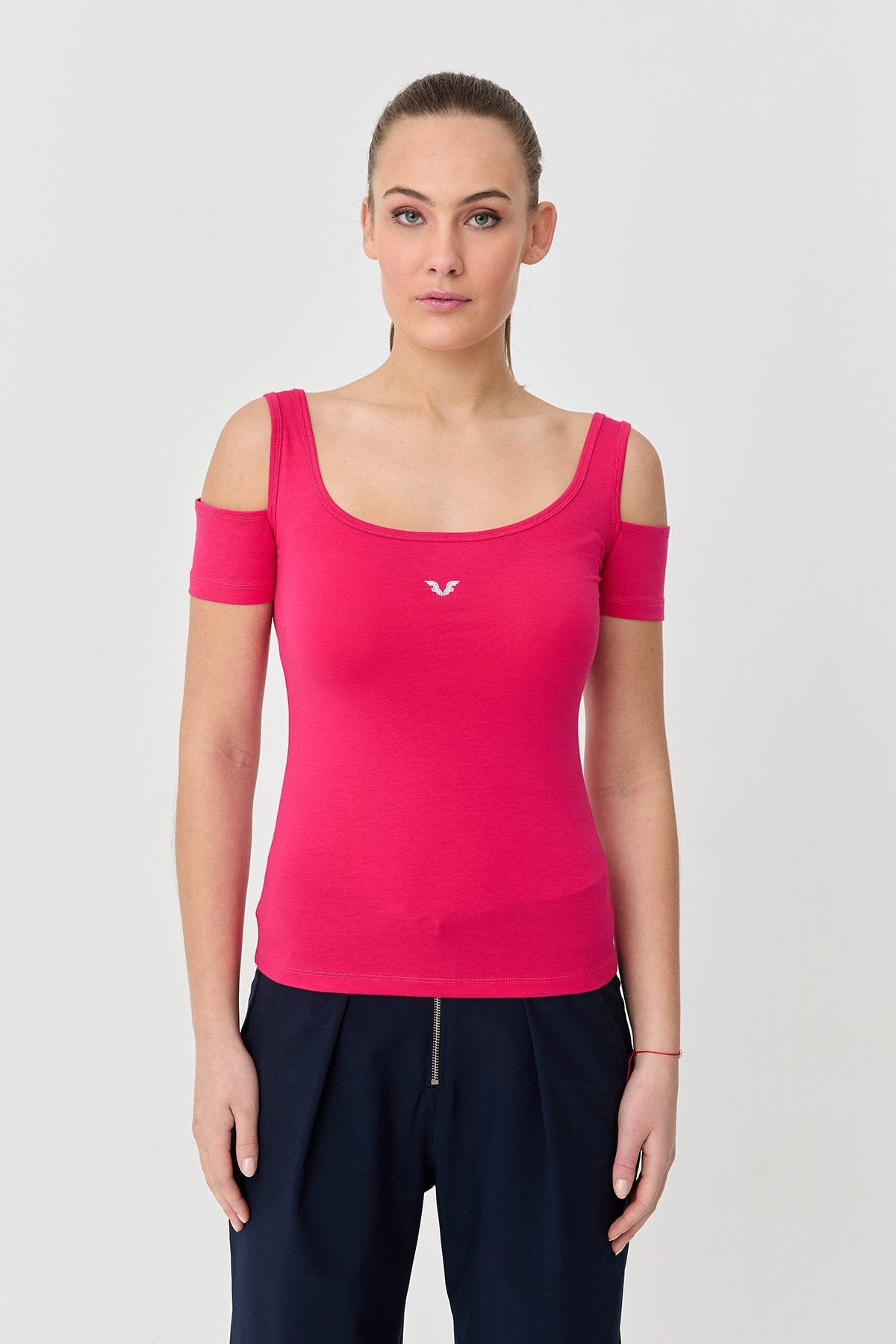 Women's Cotton Lycra Athlete T-Shirt