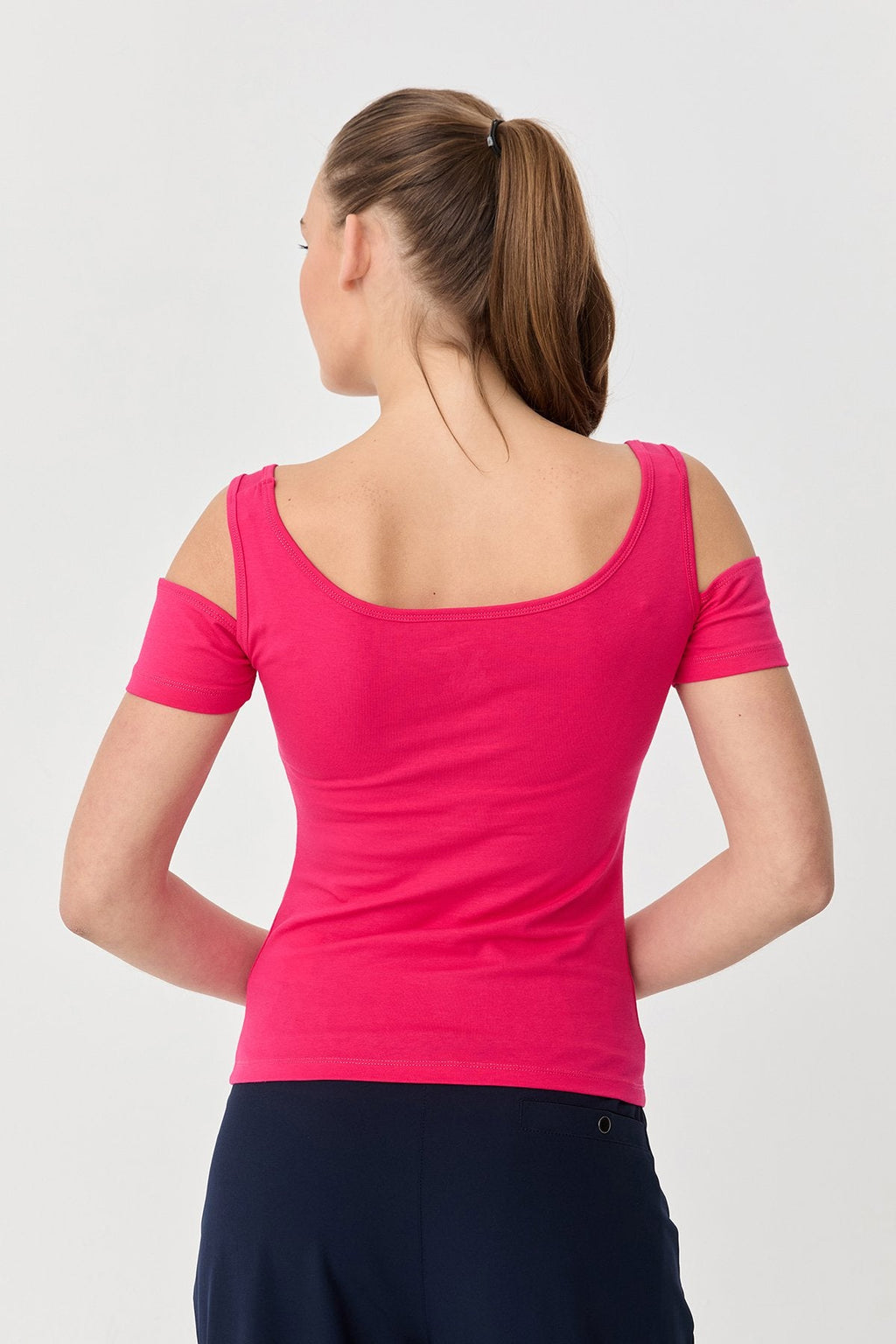 Women's Cotton Lycra Athlete T-Shirt