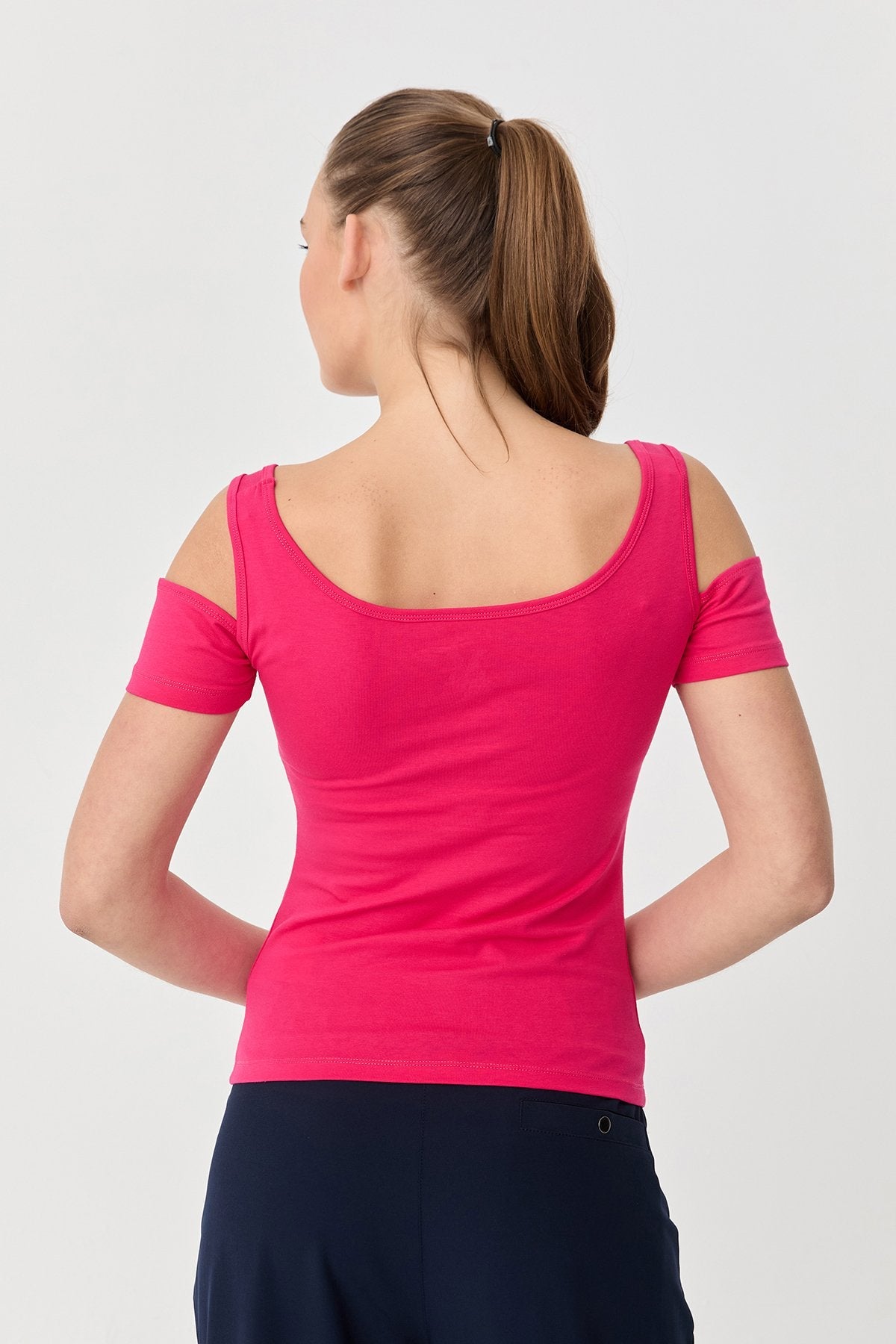 Women's Cotton Lycra Athlete T-Shirt