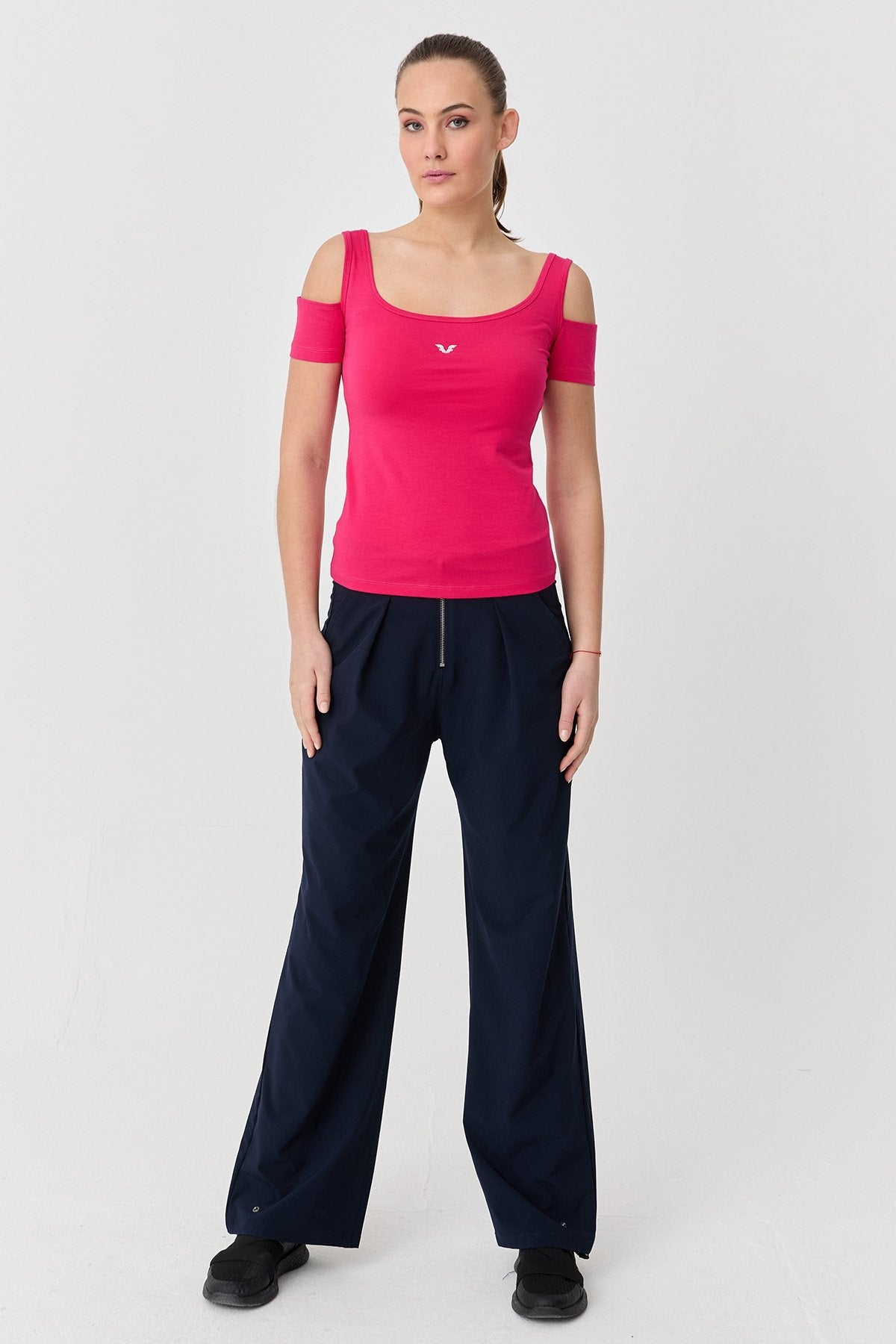 Women's Cotton Lycra Athlete T-Shirt
