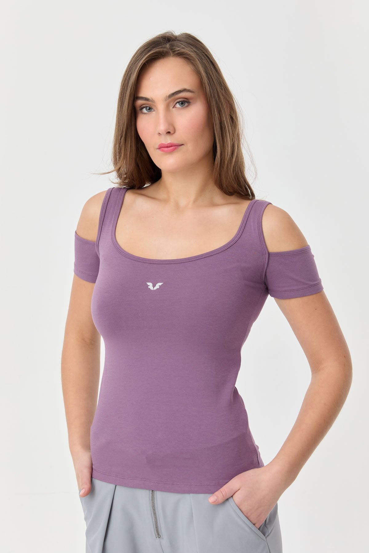 Women's Cotton Lycra Athlete T-Shirt