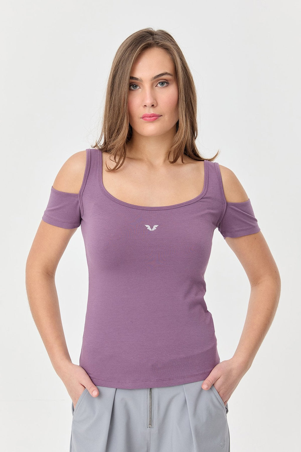 Women's Cotton Lycra Athlete T-Shirt