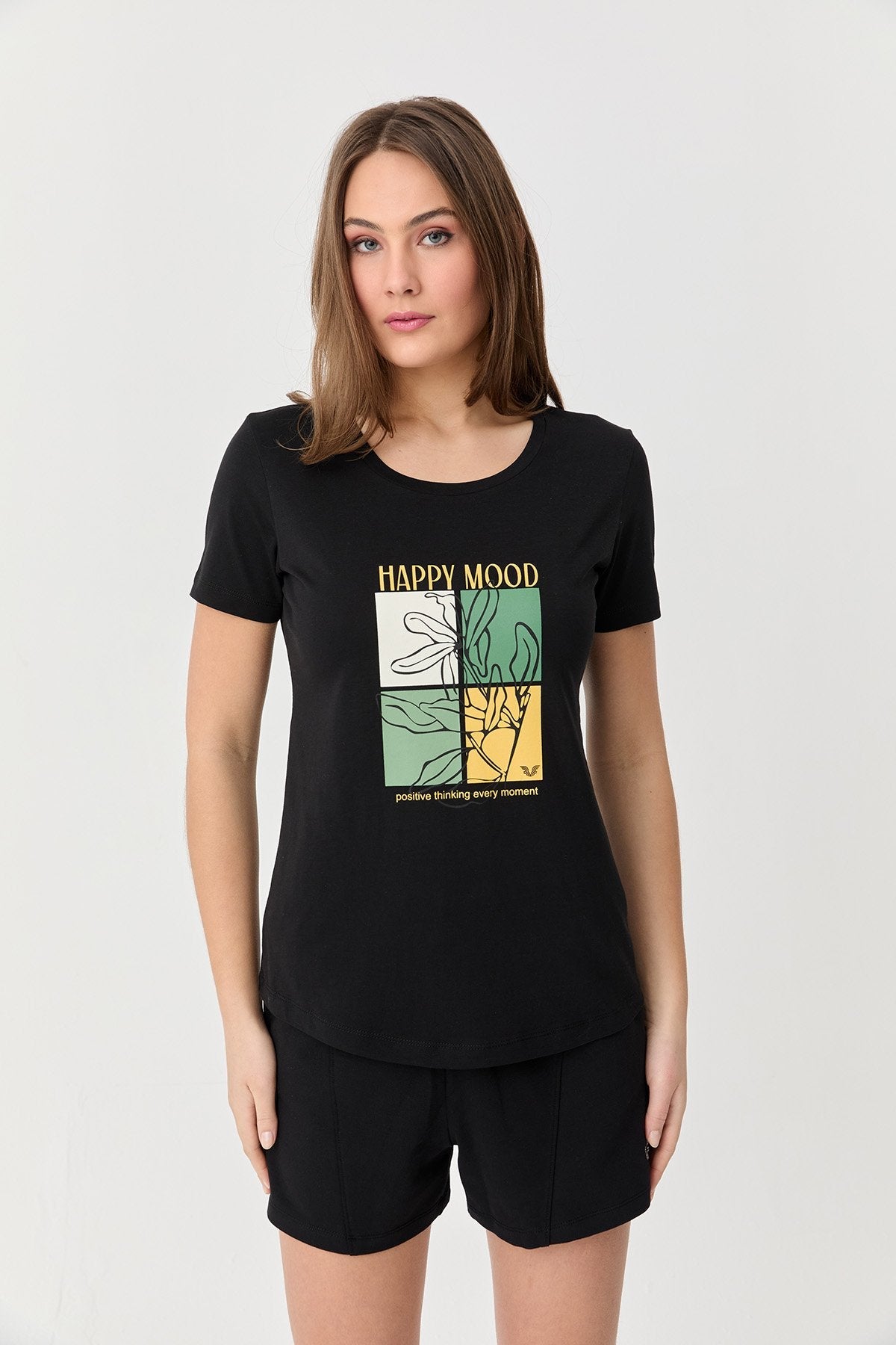 Women's Cotton Printed T-Shirt