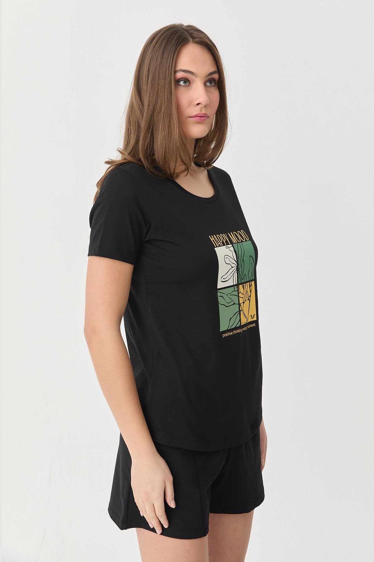 Women's Cotton Printed T-Shirt