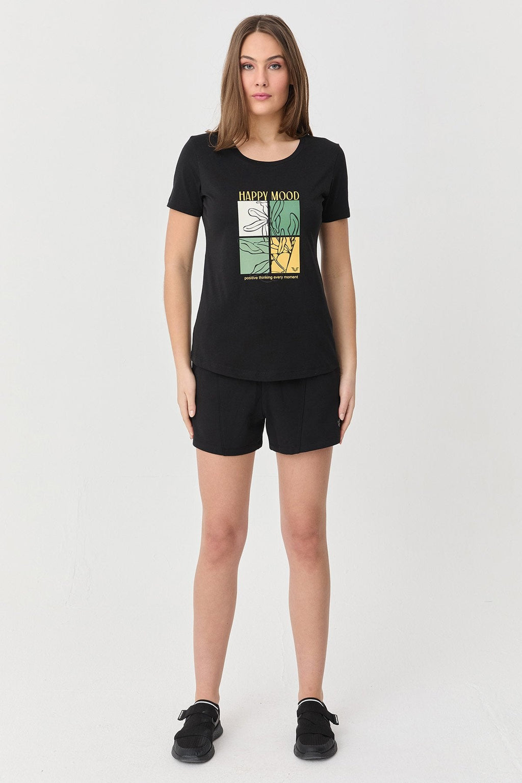Women's Cotton Printed T-Shirt