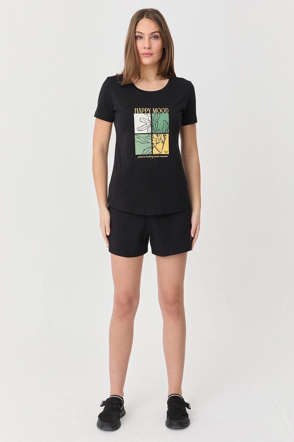 Women's Cotton Printed T-Shirt