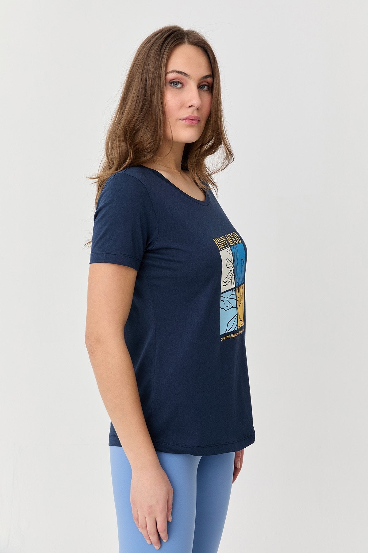 Women's Cotton Printed T-Shirt
