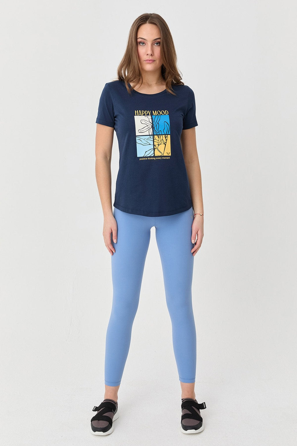 Women's Cotton Printed T-Shirt