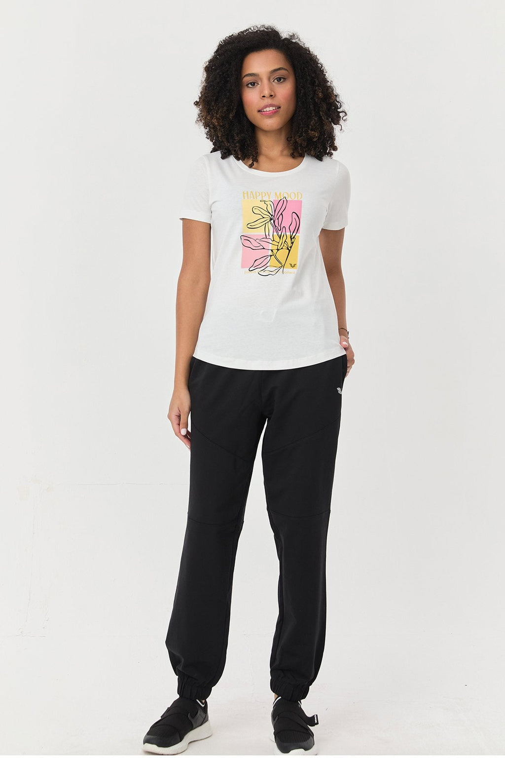 Women's Cotton Printed T-Shirt