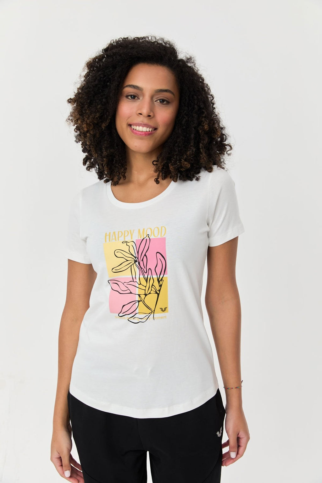 Women's Cotton Printed T-Shirt