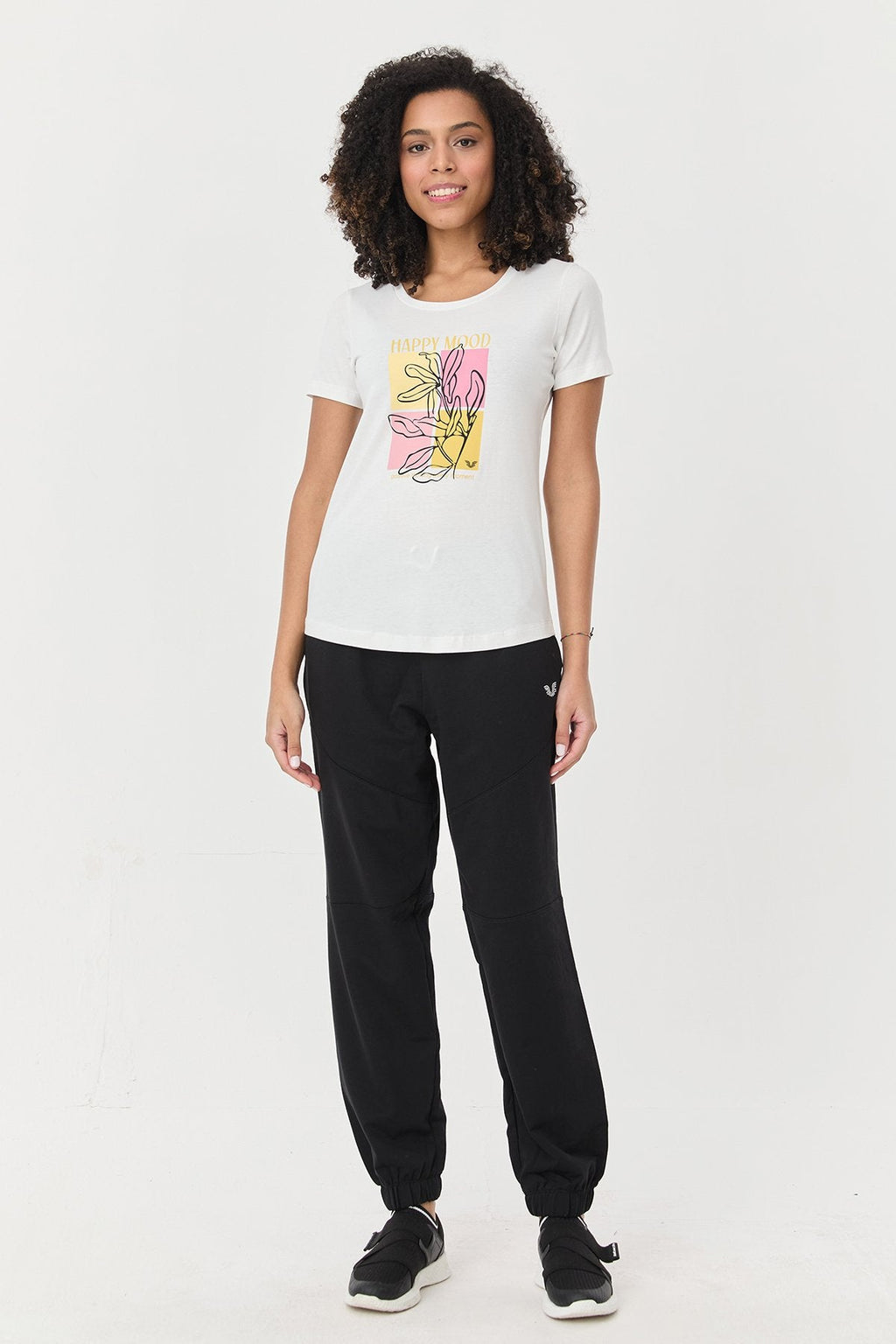 Women's Cotton Printed T-Shirt