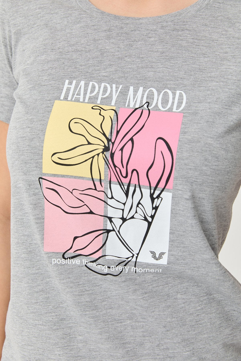 Women's Cotton Printed T-Shirt
