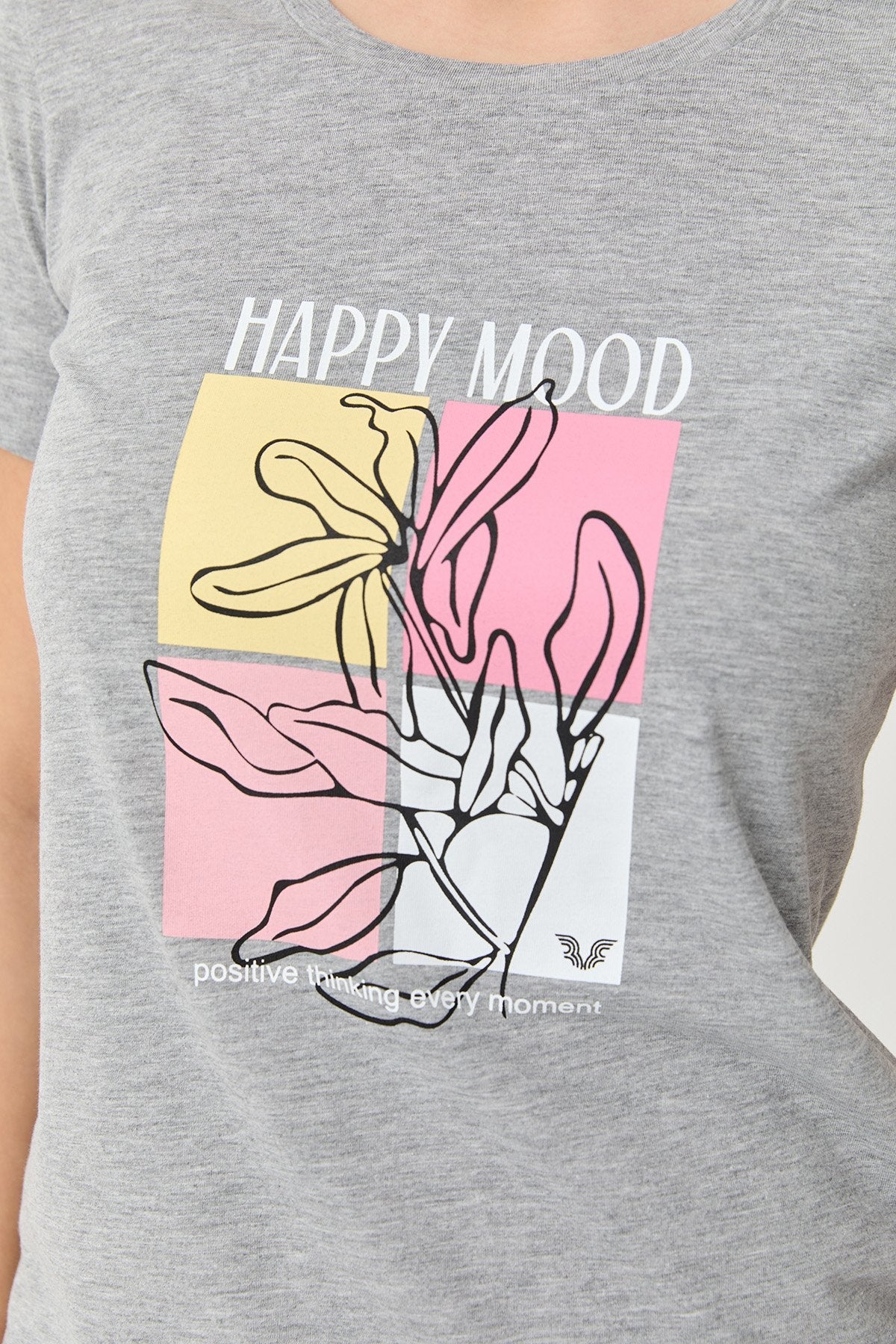 Women's Cotton Printed T-Shirt