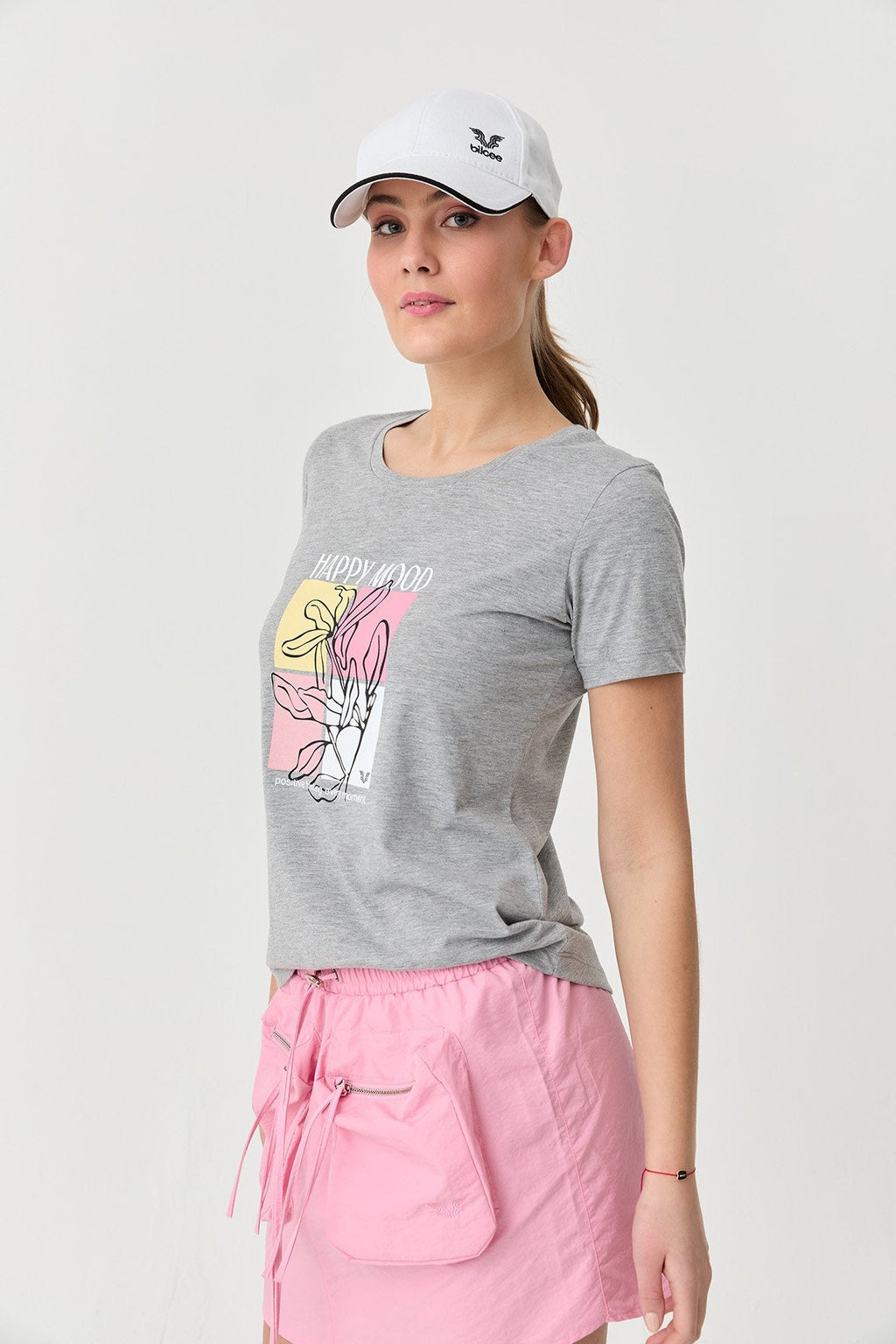 Women's Cotton Printed T-Shirt