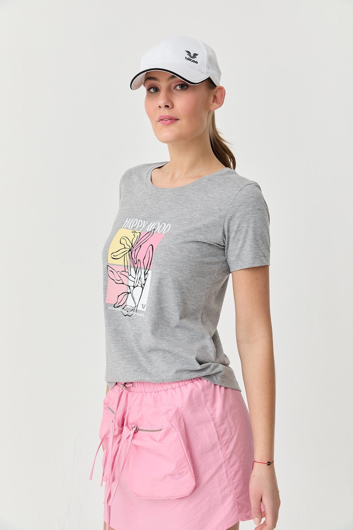 Women's Cotton Printed T-Shirt