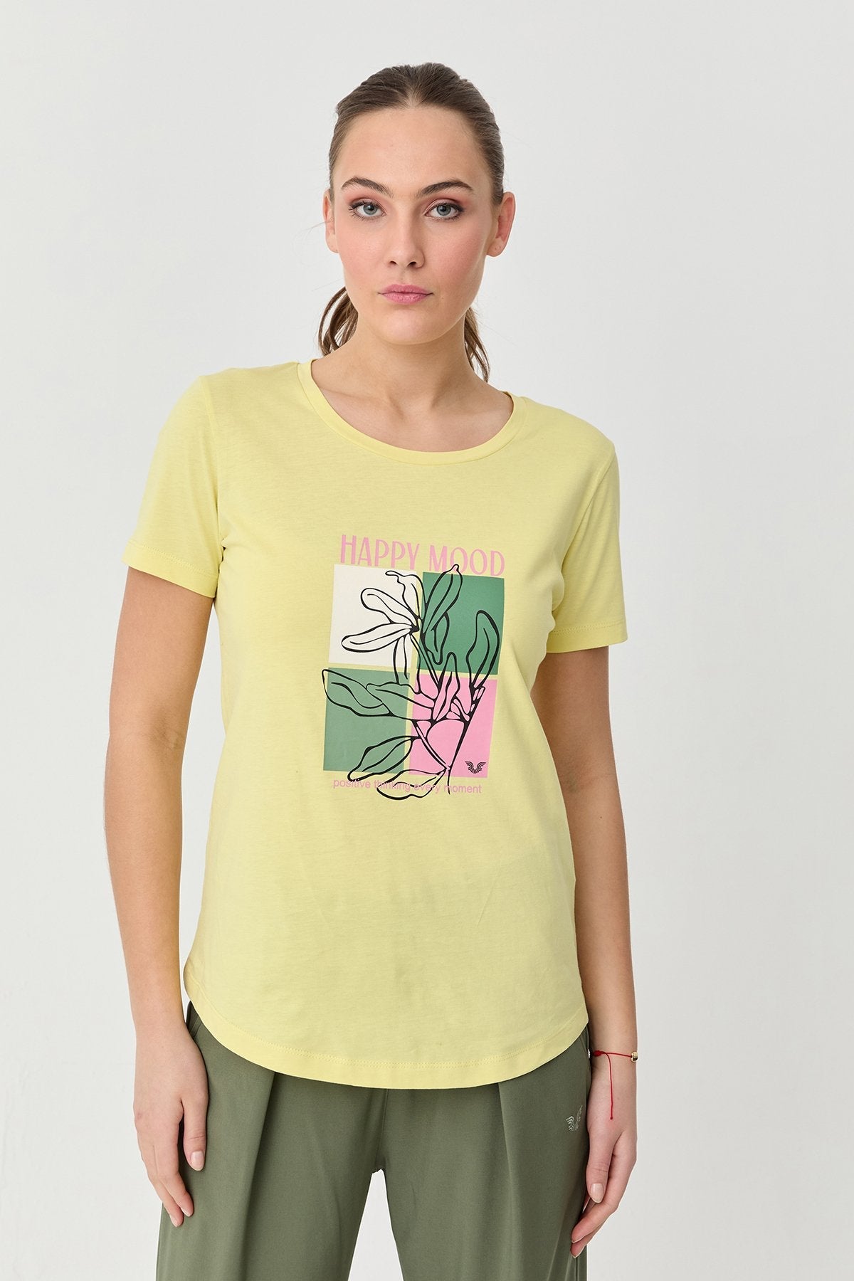 Women's Cotton Printed T-Shirt