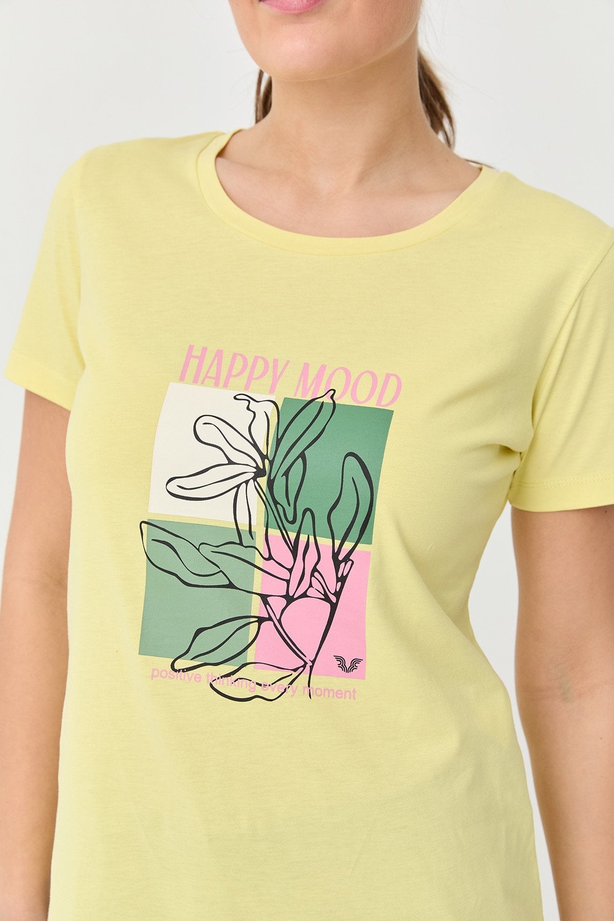 Women's Cotton Printed T-Shirt
