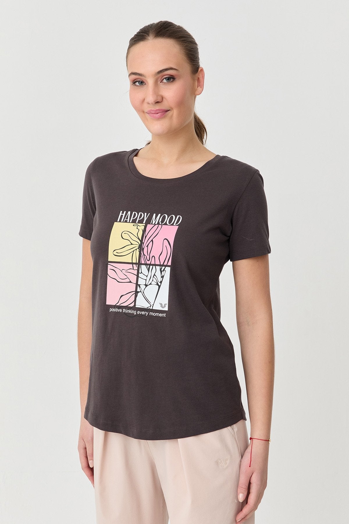 Women's Cotton Printed T-Shirt