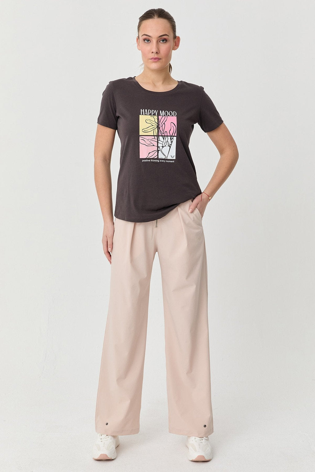 Women's Cotton Printed T-Shirt