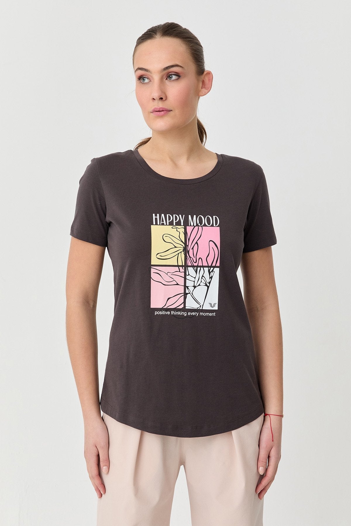 Women's Cotton Printed T-Shirt