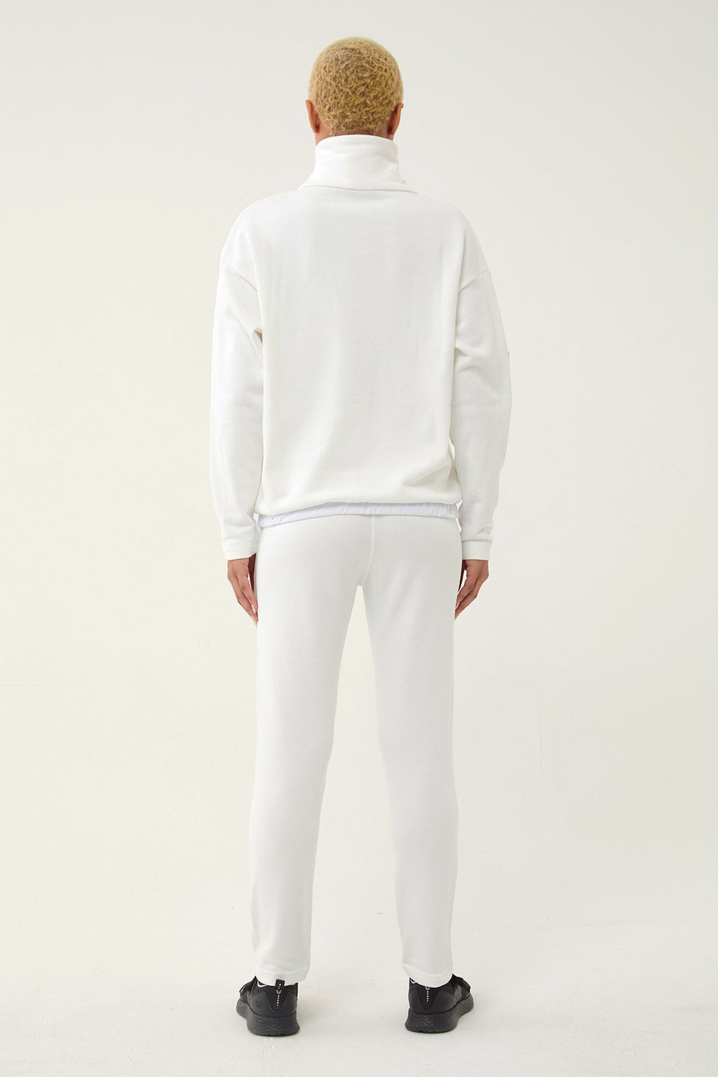 Women's Half Zipper Hoodie Tracksuit