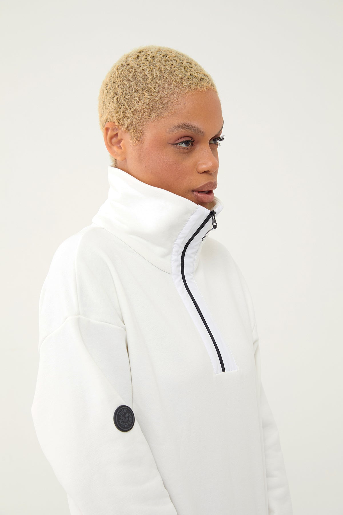 Women's Half Zipper Hoodie Tracksuit