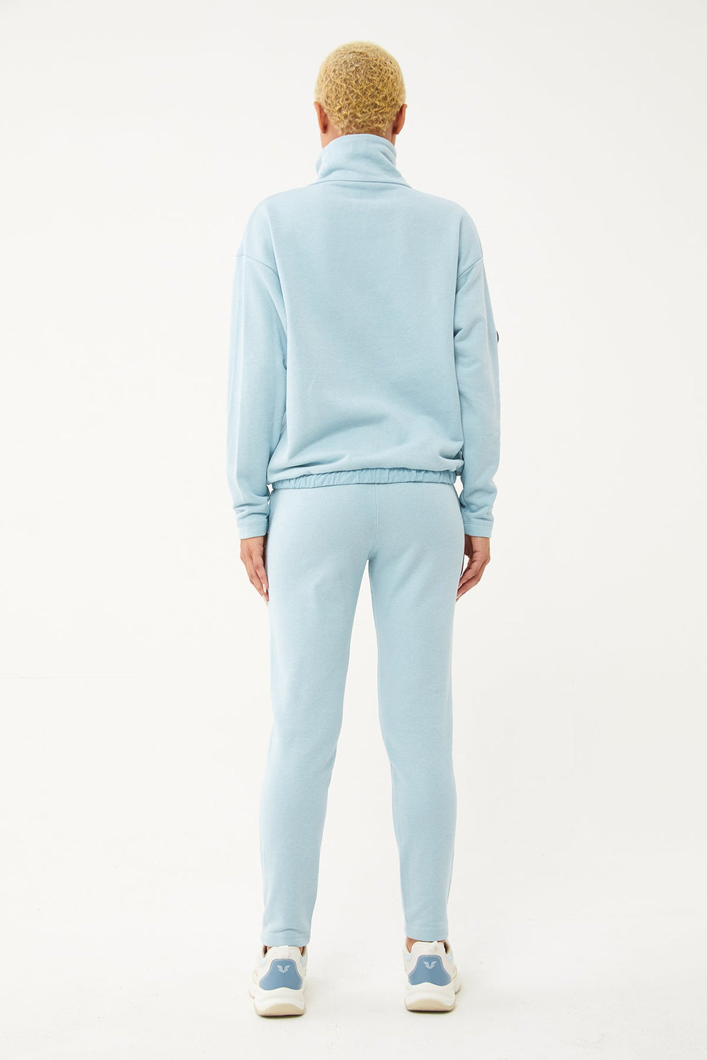 Women's Half Zipper Hoodie Tracksuit