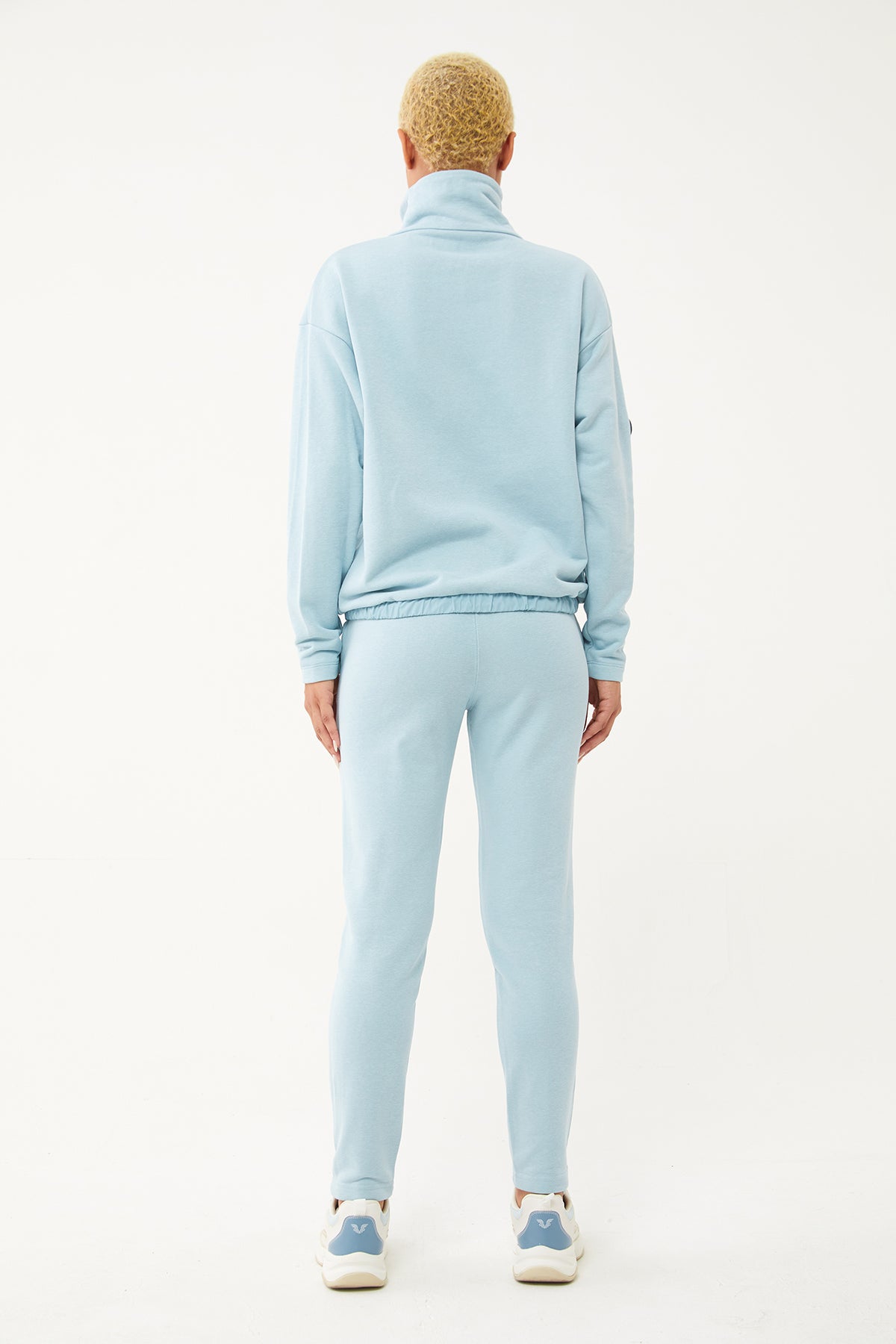 Women's Half Zipper Hoodie Tracksuit