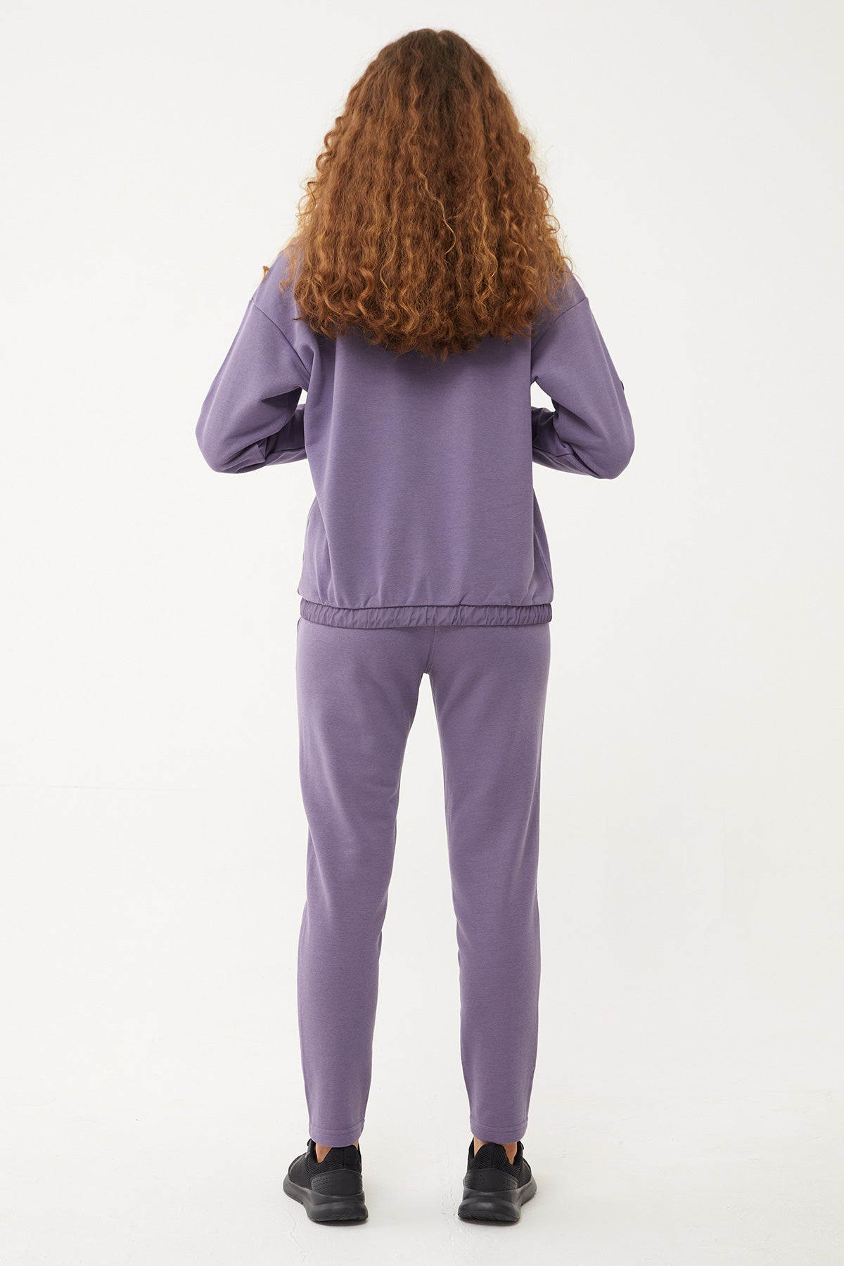 Women's Half Zipper Hoodie Tracksuit