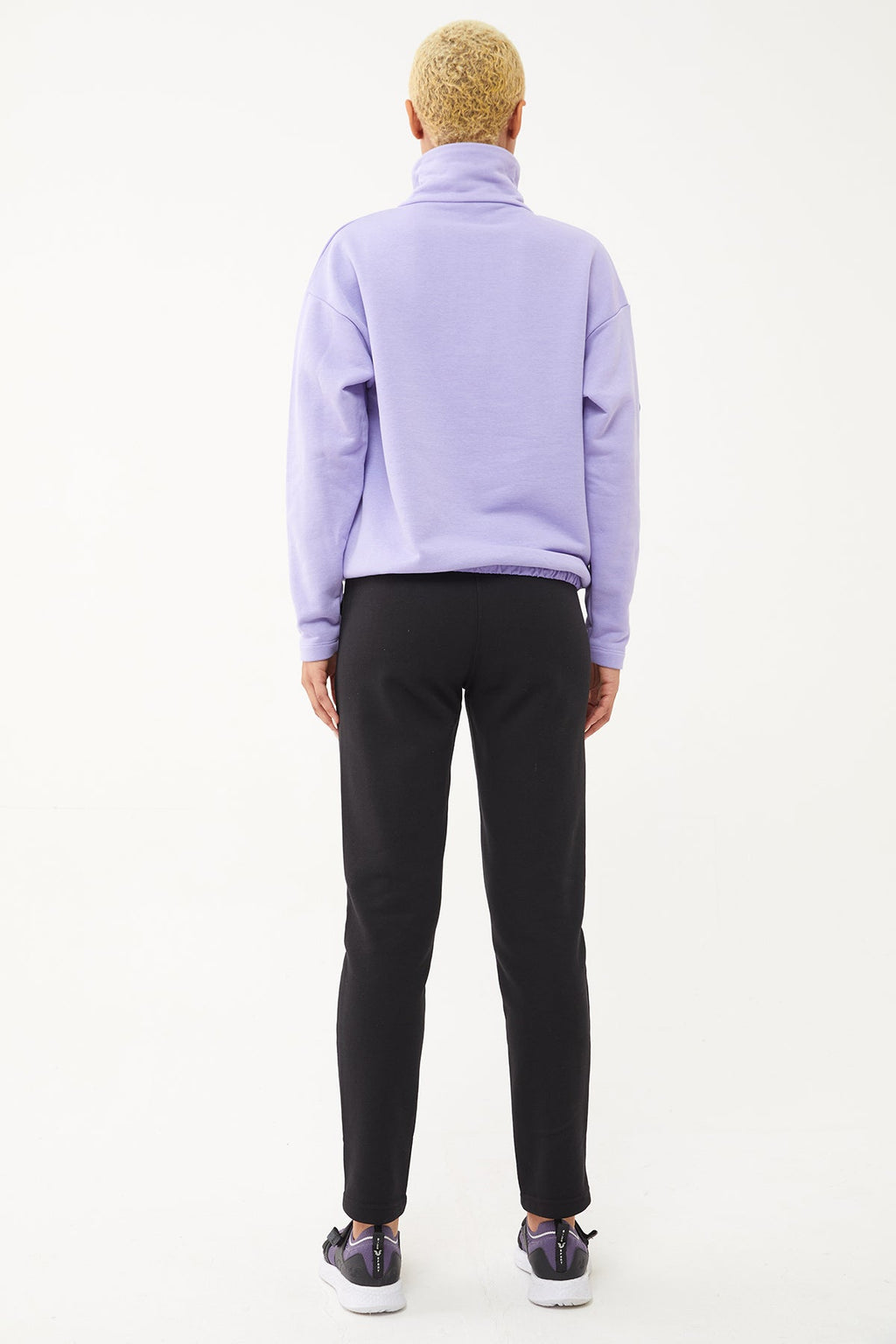 Women's Half Zipper Hoodie Tracksuit