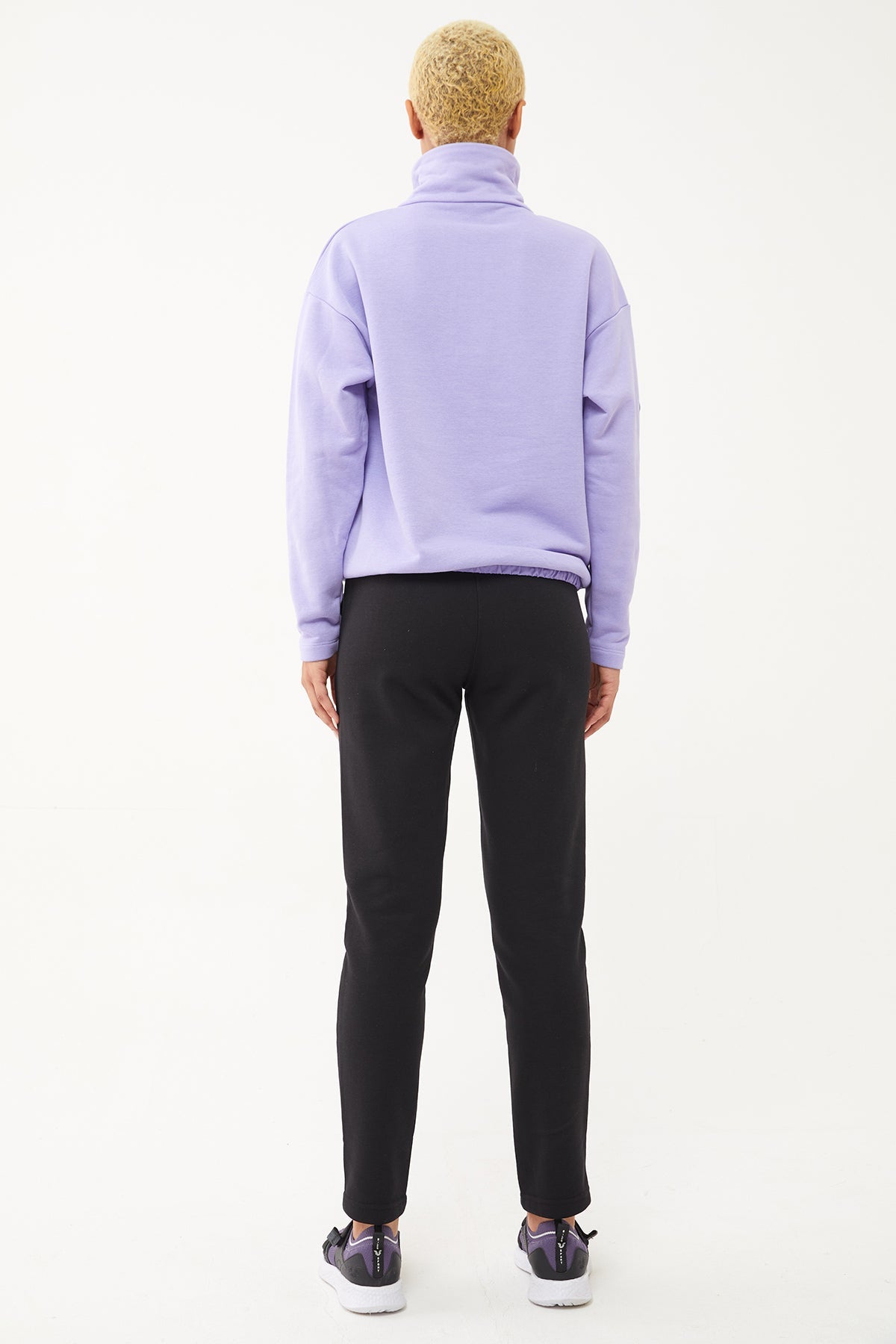 Women's Half Zipper Hoodie Tracksuit
