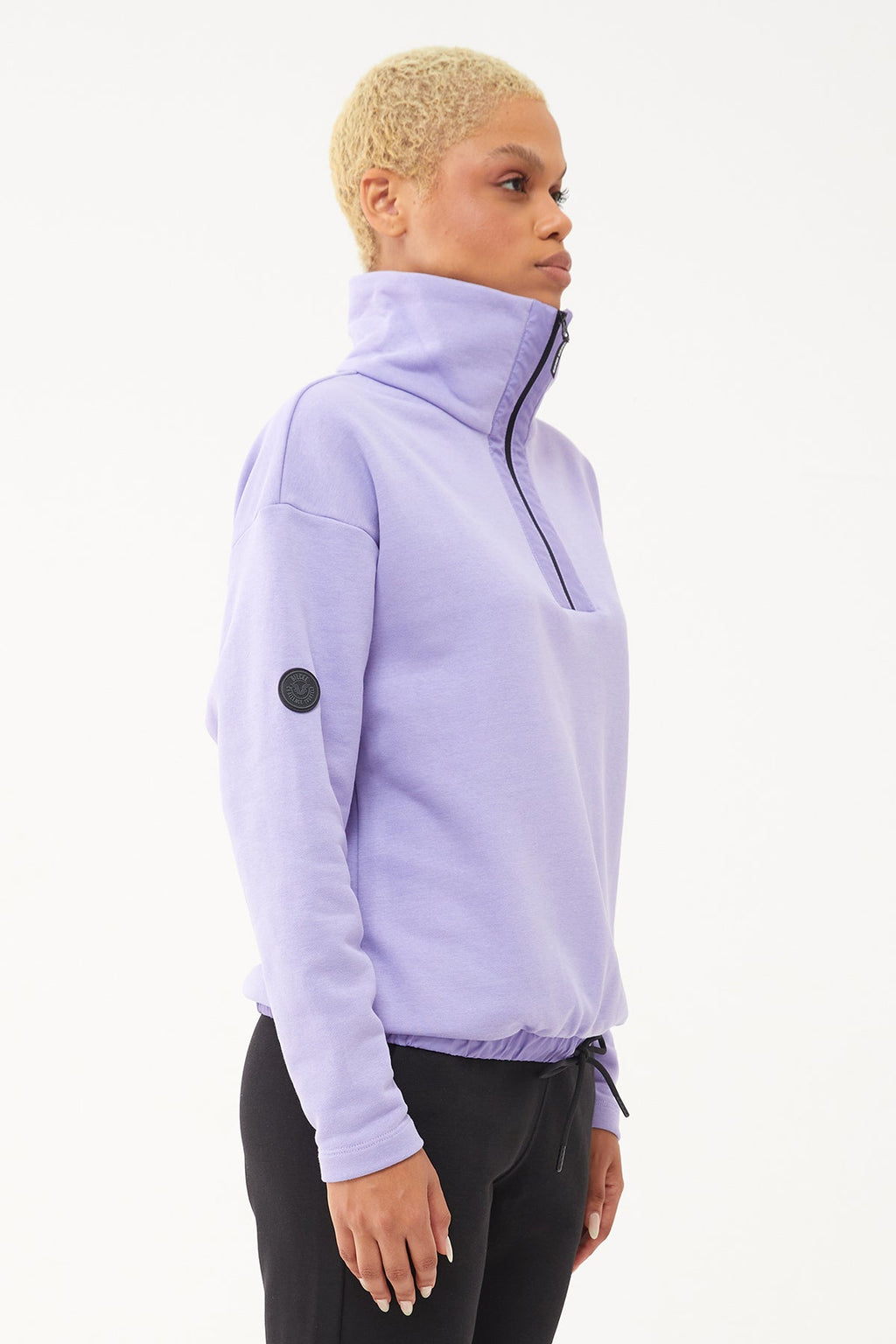 Women's Half Zipper Hoodie Tracksuit